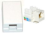 CAT5E Suface Mount 1 Port CAT5E Suface Mount 1 Port