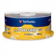 Verbatim 4x DVD+RW 30pcs Spindle
