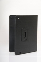 Amaze iPad2/The New iPad (iPad 3) Protective Leather Case, BLACK Colour