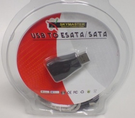 USB2.0 to eSATA Adaptor USB2.0 to eSATA Adaptor