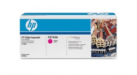 HP CLJ CP5220 MAGENTA PRINT CARTRIDGE WITH COLORSPHERE TONER, [CE743A]