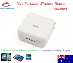 EDUP mini WiFi N 150Mbps Wireless Router, [EP2908], 1 x RJ45 Port