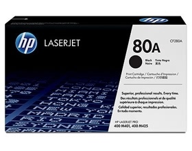 HP 80A BLACK TONER 2,700 PAGE YIELD FOR M401