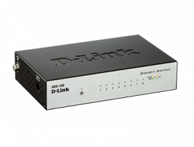 D-Link DGS-108 8-Port Gigabit Desktop Switch (Meta...