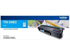 Brother TN-346 HIGH YIELD CYAN TONER TO SUIT HL-L8...
