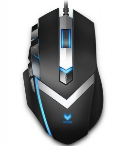 RAPOO V910 RGB MMO Laser Gaming Mouse Black - Upto... RAPOO V910 RGB MMO Laser Gaming Mouse Black - Upto...