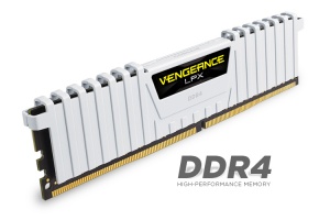 16GB Corsair Vengeance&reg; LPX (2x8GB) DDR4 DRAM 3200MHz C16 Memory Kit &ndash; White (CMK16GX4M2B3200C16W)