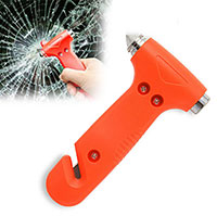 Emergency Safety Hammer Glass Breaker + Car Belt C...