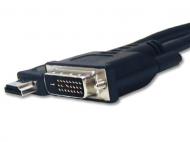 Cable: DVI male - HDMI male, 1.8 metres