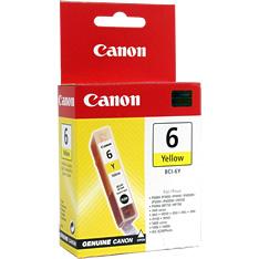 Canon BCI6Y Yellow for BJC-8200,S800,S820,S820D,S900,S9000