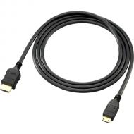 Cable: mini HDMI 2.0 male to HDMI male cable Conve...