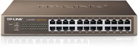 TP-Link 24 Port Gigabit Desktop/Rackmount Switch 13-inch Steel Case (Brackets Optional), [TL-SG1024D]