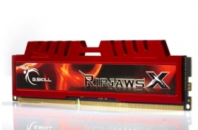 16GB G.Skill (2x8GB)  'RipjawsX' [F3-12800CL10D-16GBXL], DDR3/1600MHz/Dual Channel