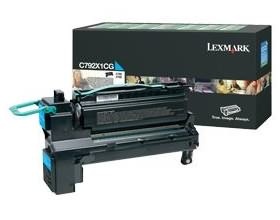 Lexmark X925H2CG CYAN TONER YIELD 7,500 PAGES FOR X925