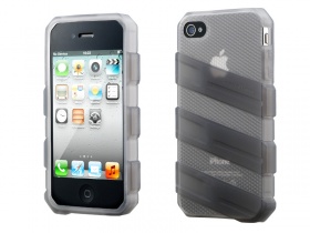 iPhone 4/4S Claw Case -Light Grey (Translucent)