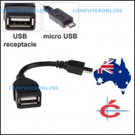 Converter: micro USB B male to USB A female OTG Ca... Converter: micro USB B male to USB A female OTG Ca...