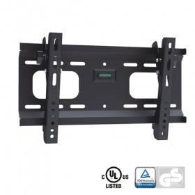 Brateck Plasma/LCD TV Ultra-Slim Tilting Wall Bracket - for 23-37" Screen - Load Capacity 75kg (PLB-42)