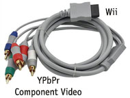 HDTV Component YPbPr HD TV Cable for Nintendo Wii ...