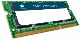 8GB Corsair Mac Memory, 1600MHz DDR3 memory module...