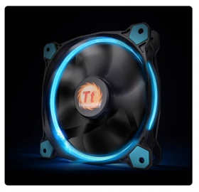 140mm ThermalTake Riing 14 Blue LED 1400RPM Fan 140mm ThermalTake Riing 14 Blue LED 1400RPM Fan