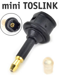 Toslink (SPDIF) to 3.5mm mini Toslink Converter