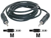 3.5mm Stereo Cable Male - Male 0.5m