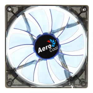 140mm Aerocool Lightning Fan 14cm-Blue w/ LED, 11-... 140mm Aerocool Lightning Fan 14cm-Blue w/ LED, 11-...