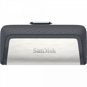 64GB SanDisk Ultra Dual Drive USB Type C, SDDDC2 , USB Type C, Black, USB3.1/Type C reversible connector, Retractable Design , Type-C enabled Android d