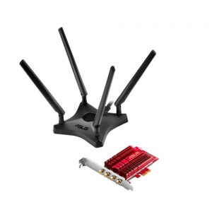 Asus PCE-AC88, AC3100 Dual-Band , WiFi PCI-E card, 802.11ac 2100Mbps+802.11n 1000Mbps