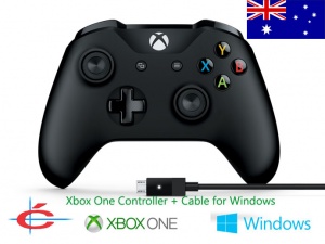 Xbox One Wireless Controller + Wired Cable for Windows
