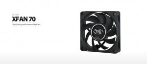 Deepcool 70mm Hydro Bearing Case Fan with 3-pin Mo... Deepcool 70mm Hydro Bearing Case Fan with 3-pin Mo...