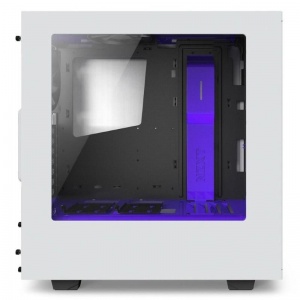 NZXT SOURCE 340 MATTE WHITE/PURPLE NZXT SOURCE 340 MATTE WHITE/PURPLE