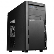 Antec VSK3000 Elite Black Mid-Tower Case; Support microATX; Mini-ITX Motherboard with 2 x USB 3.0 Front Ports