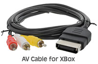 RCA AV Cable for XBox, 24P xBox connector to RCA Output