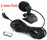 2.5mm Jack Plug Microphone / Mic for PC Car Bluetooth head unit Audio