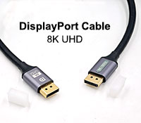 Cable: DisplayPort M to Display Port M 8K 2m, [SQT... Cable: DisplayPort M to Display Port M 8K 2m, [SQT...